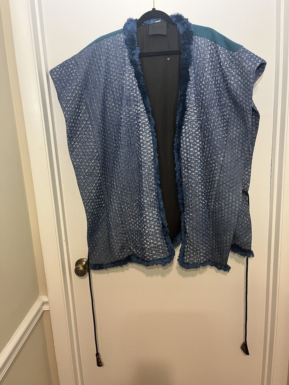 Rare Love Binetti by Diego Binetti Ladies Poncho 100% Cotton